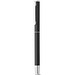 LEAH. Roll- und Kugelschreiber aus Aluminium (94% rAL) mit Clip, Schwarz