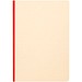 Liliana A5 Zuckerrohr und RPET Softcover Notizbuch, Brick