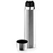 LITER. Thermosflasche aus Edelstahl 1000 ml, Silber