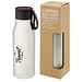 Ljungan 500 ml Kupfer-Vakuum Isolierflasche mit PU Kunststoffband und Deckel, silber