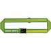 Luuc Sublimation Kofferband aus recyceltem PET, weiss