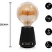 MagLED bulb , Schwarz
