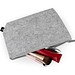 MALLORCA. Vielseitige Tasche aus recyceltem Filz (100% rPET), Hellgrau