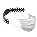Maskenhalterung Comfort, large, schwarz