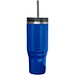 Melbourne 1200 ml RCS-zertifizierter Isolierbecher mit Strohhalm, royalblau