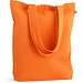 MERIDA. Tragetasche (220 g/ m²) aus Baumwolle (50%), recycelter Baumwolle (30%) und polyester (20% rPET), Orange