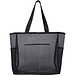 Mesh 23 L Tragetasche aus Recyclingmaterial, schwarz
