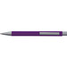 LANCE® Softtouch Metallkugelschreiber Abu-Dhabi, Beschläge silber matt, blaue Mine, violett