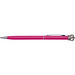 Metall-Drehkugelschreiber Crown, blaue Mine, Pink