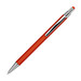 Metall-Druckkugelschreiber mit Touchfunktion, blaue Mine, orange