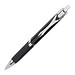 Werbe-Set: 100 LANCE® Metall-Kugelschreiber Triangle, inkl. Druck, blaue Mine, schwarz