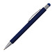 Metall-Druckkugelschreiber mit Touch-Funktion Salt Lake City, blaue Mine, dunkelblau