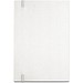 MILKY. A5-Notizblock mit Hardcover aus 100 % recyceltem Papier, Weiß