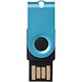 Mini USB-Stick, aquablau, 32GB