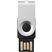 Mini USB-Stick, silber, 1GB