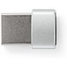 MINSKY. Set aus 2 Aluminium USB-A / USB-C Adaptern, Satinsilber