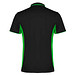 Montmelo Sport Poloshirt Unisex, schwarz / limone, S