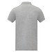 Morgan Polo für Herren, zweifarbig, heather grau, S