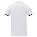 Morgan Polo für Herren, zweifarbig, weiss, 3XL