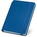 MORIAH. A5 Notizbuch aus PU mit linierten Blättern, Blau