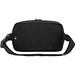 MYKONOS. Gürteltasche aus 600D recyceltem Polyester und Innenfutter aus 210D recyceltem Polyester, Schwarz
