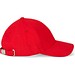 NATHAN. Kappe aus 100 % Baumwolle (260 g/m²) mit 6 Paneelen, Rot