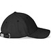 NATHAN. Kappe aus 100 % Baumwolle (260 g/m²) mit 6 Paneelen, Schwarz
