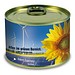 Natur-Konserve mit Samen, Margerite, 1-seit. Druck