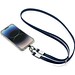 Nivo Crossbody-Handyband aus RCS recyceltem PET, navy blau
