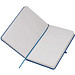 Notizbuch Happy, DIN A5, blanko, blau