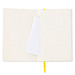 Notizbuch Storyteller, DIN A5, liniert, gelb