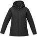 Notus wattierte Softshell Damenjacke, schwarz, XS