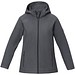 Notus wattierte Softshell Damenjacke, storm grey, XXL