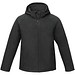 Notus wattierte Softshell Herrenjacke, schwarz, S