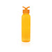 Oasis RCS recycelte PET Wasserflasche 650ml, orange