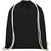 Odisha 140 g/m² OCS Bio-Sportbeutel 5L, schwarz