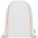 Odisha 140 g/m² OCS Bio-Sportbeutel 5L, weiss