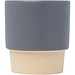 Olympia 130 ml stapelbarer Expresso Becher mit Tonboden, grau