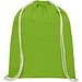 Oregon 140 g/m² Turnbeutel aus Baumwolle 5L, limone