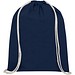 Oregon 140 g/m² Turnbeutel aus Baumwolle 5L, navy