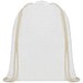 Oregon 140 g/m² Turnbeutel aus Baumwolle 5L, weiss