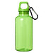 Oregon 400 ml RCS-zertifizierte Trinkflasche aus recyceltem Kunststoff mit Karabiner, grün