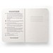 ORGANIC SEMI-RIGID. Notizbuch A5 mit semi-flexiblem Cover aus Elefantendung (80%), Naturhell