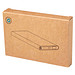 Pep 4000 mAh Type-C Powerbank aus recyceltem Aluminium, schwarz