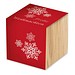 Pflanz-Holz, Standardmotiv, Frohe Weihnachten, 1-seit. Laser