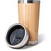 PIETRO. Reisebecher aus Bambus und Edelstahl 500 ml, Natur