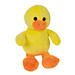 Plüsch-Ente LENI,gelb, orange, weiß