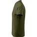 Polohemd Herren Pique Polo, S, military