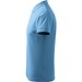 Polohemd Herren Pique Polo, XL, azureblau