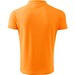 Polohemd Herren Pique Polo, XL, mandarine orange
